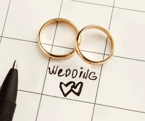 подобрать дату свадебной церемонии